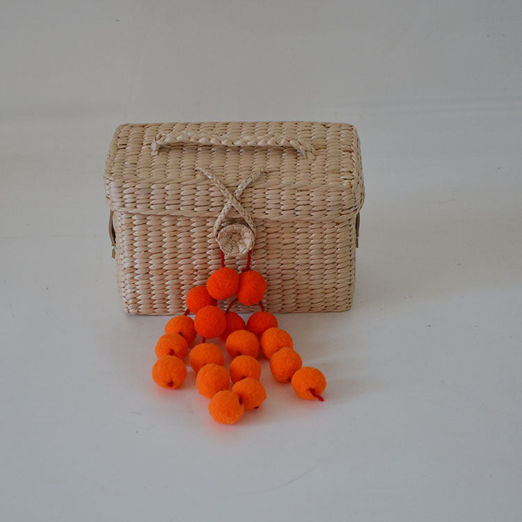 Women's Fashion Straw Trendy Woven Fresh Beach Shoulder Bags