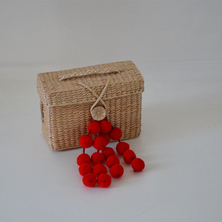 Women's Fashion Straw Trendy Woven Fresh Beach Shoulder Bags