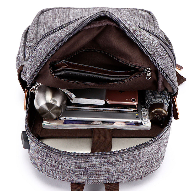Men's Material Strap Fashion Design Korean For Backpacks