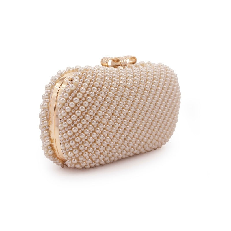 Sweet Lady Style Butterfly Pearl Banquet Handbags