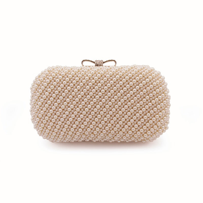 Sweet Lady Style Butterfly Pearl Banquet Handbags