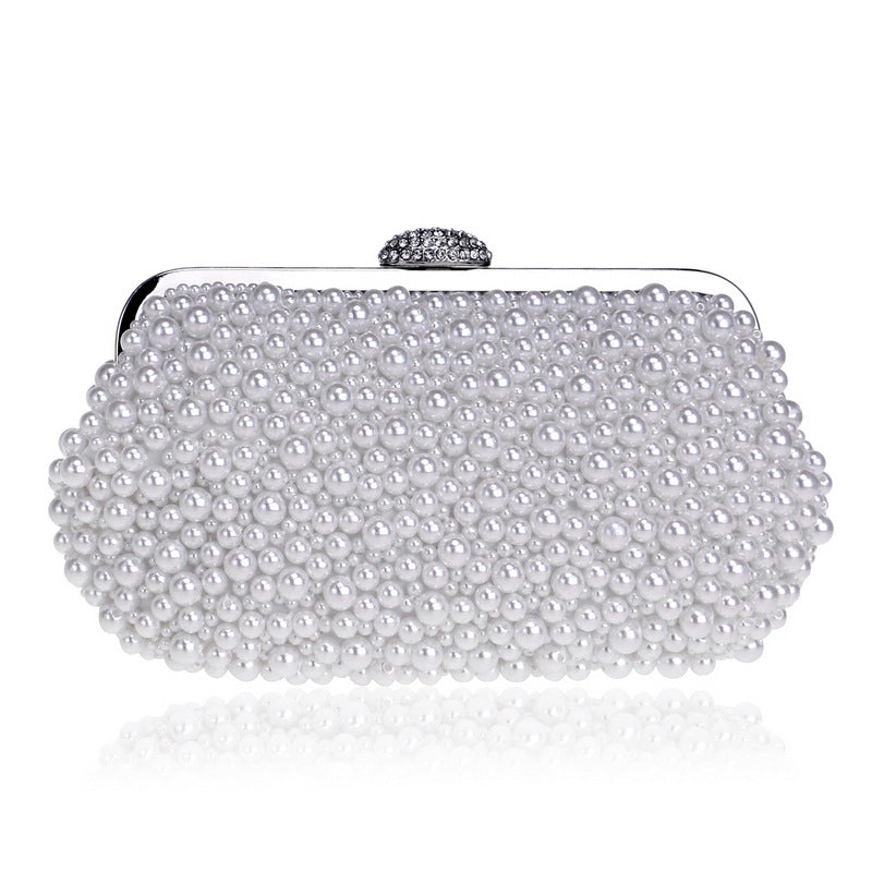 Women's Pearl Dinner Banquet Clutch All Match Evening Bags
