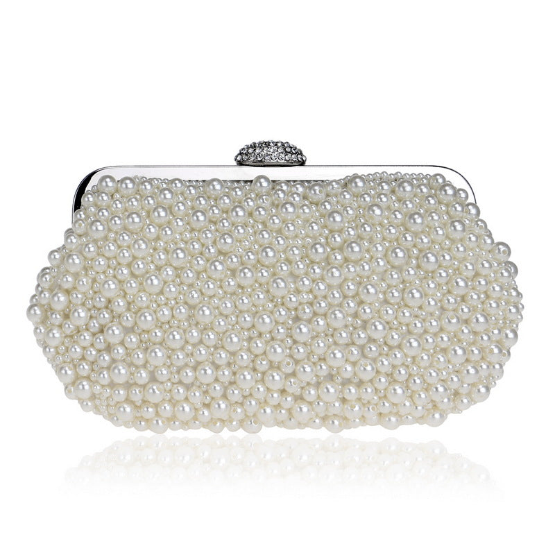 Women's Pearl Dinner Banquet Clutch All Match Evening Bags