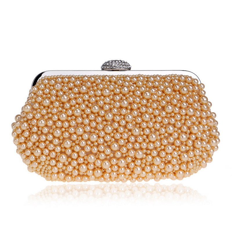 Women's Pearl Dinner Banquet Clutch All Match Evening Bags