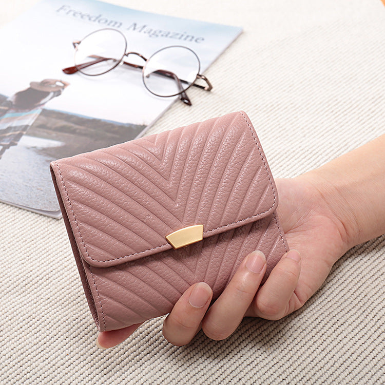 Style First Layer Cowhide Long Large Capacity Ladies Wallets