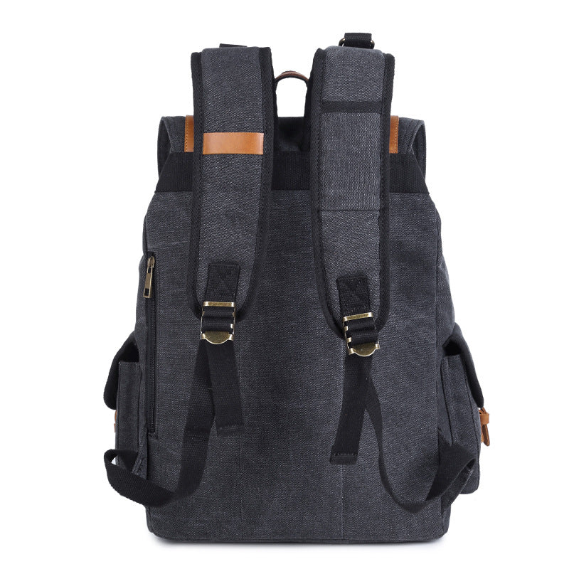 Women's & Men's & S. C. Cotton Retro Canvas Backpacks