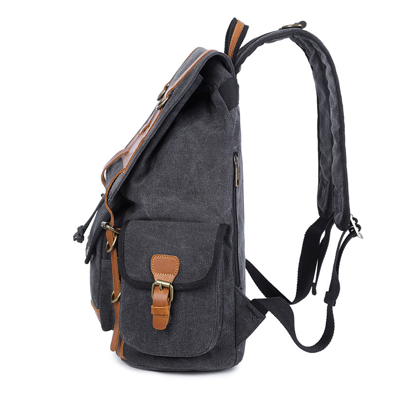 Women's & Men's & S. C. Cotton Retro Canvas Backpacks
