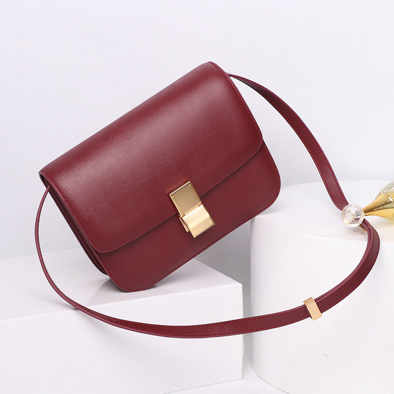 Women's Hand Rub Grain Tofu Prepuce Retro Shoulder Bags