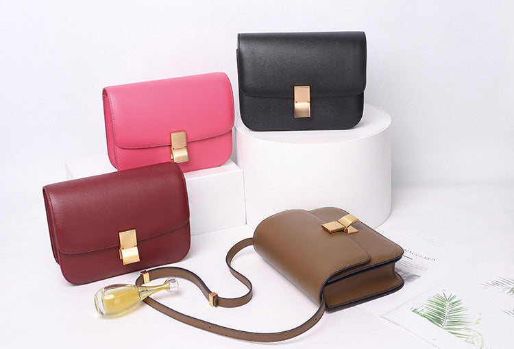 Women's Hand Rub Grain Tofu Prepuce Retro Shoulder Bags