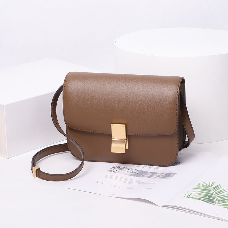 Women's Hand Rub Grain Tofu Prepuce Retro Shoulder Bags