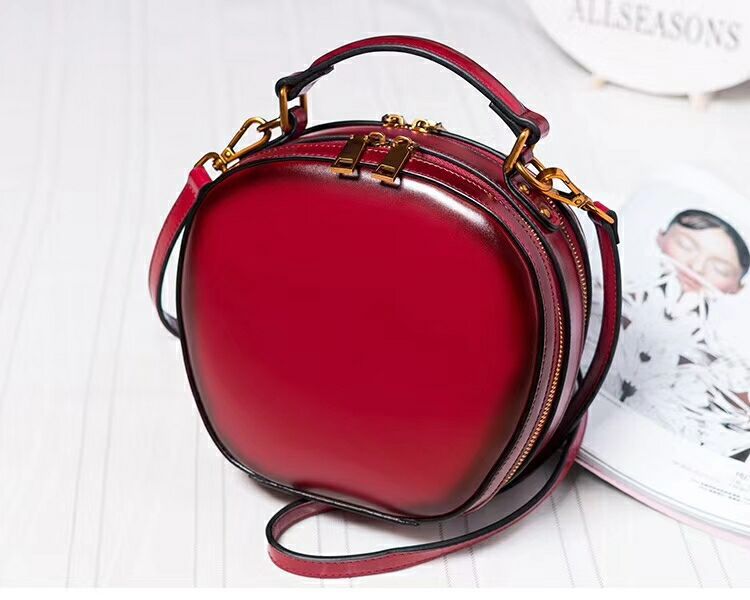 Women's Leather Vintage Trendy Fashion Cell Lady Shoulder Bags
