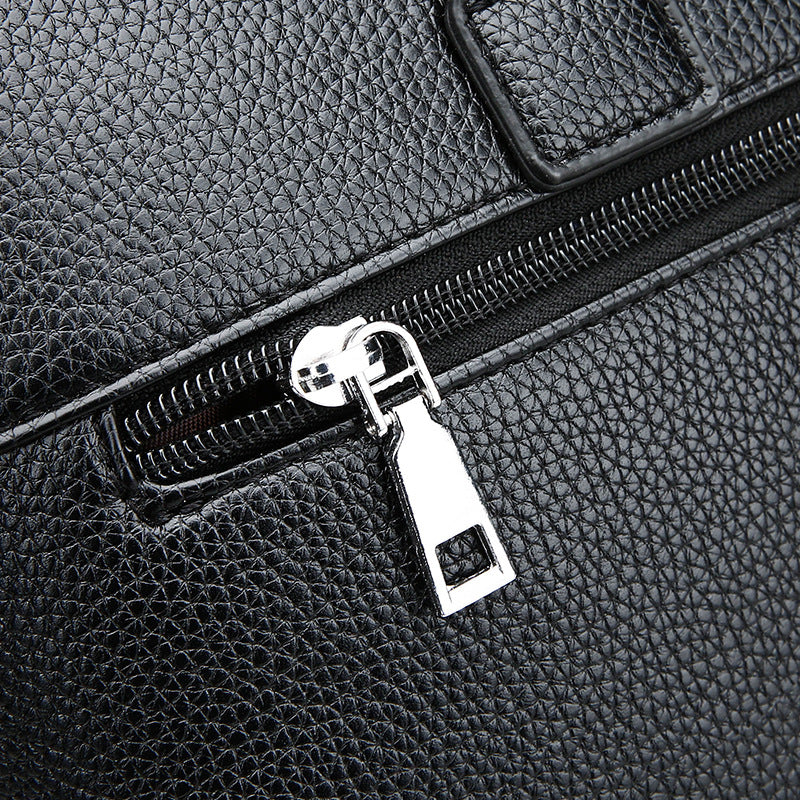 Men's Diamond Fashion Horizontal Business Computer Men's Handbags