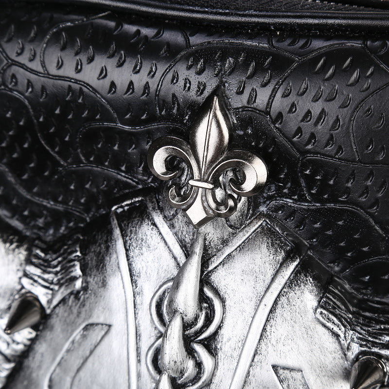 Men's Trend Creative Punk Computer Three-dimensional Halloween Backpacks