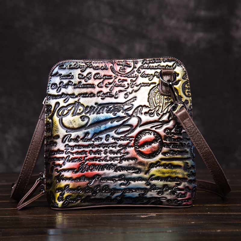Women's Leather High Sense Match Fashion Simple Bags