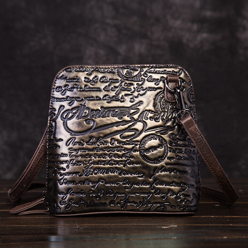 Women's Leather High Sense Match Fashion Simple Bags