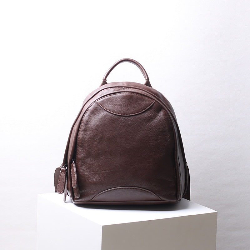 Women's Genuine Leather First Layer Cowhide Fashion Backpacks