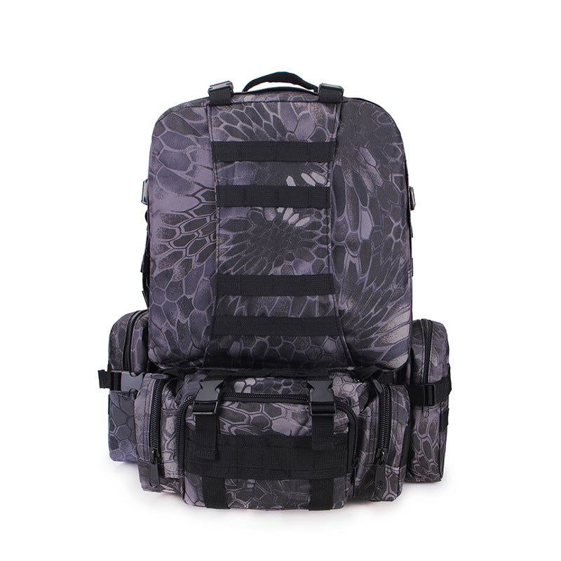 Large Capacity Combination Camping Army Camouflage Mountaineering Backpacks