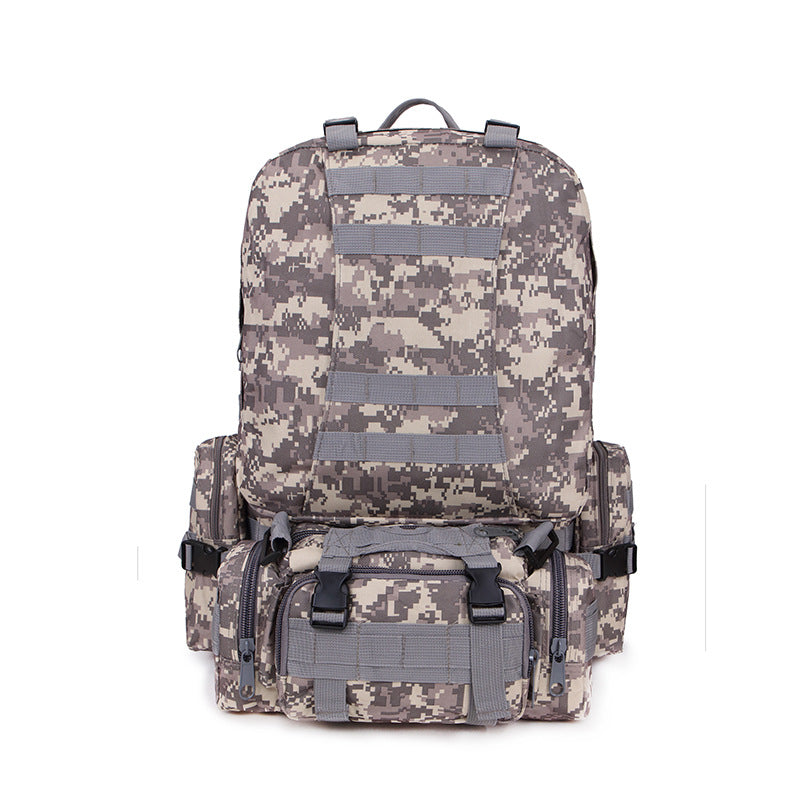 Large Capacity Combination Camping Army Camouflage Mountaineering Backpacks
