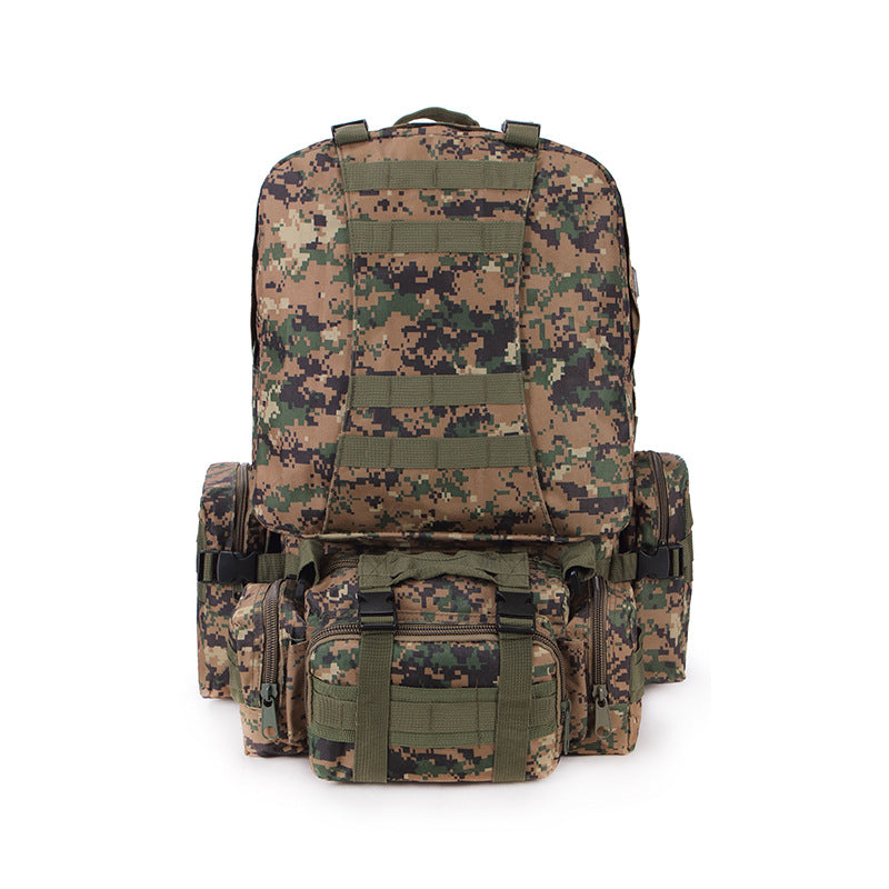 Large Capacity Combination Camping Army Camouflage Mountaineering Backpacks