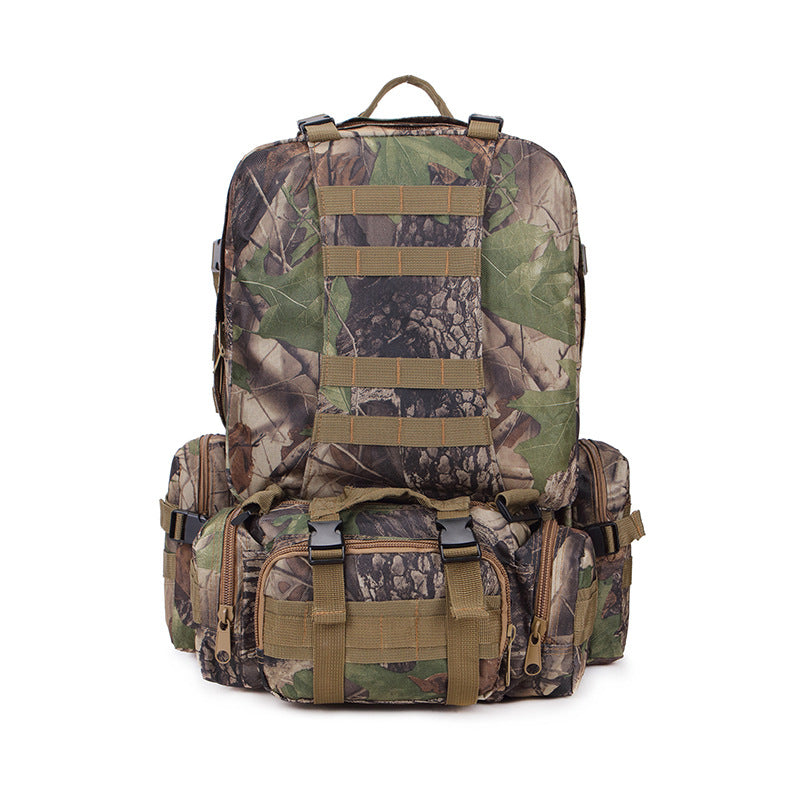 Large Capacity Combination Camping Army Camouflage Mountaineering Backpacks