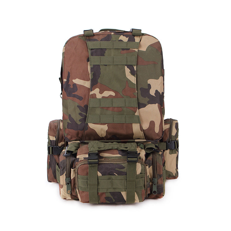 Large Capacity Combination Camping Army Camouflage Mountaineering Backpacks