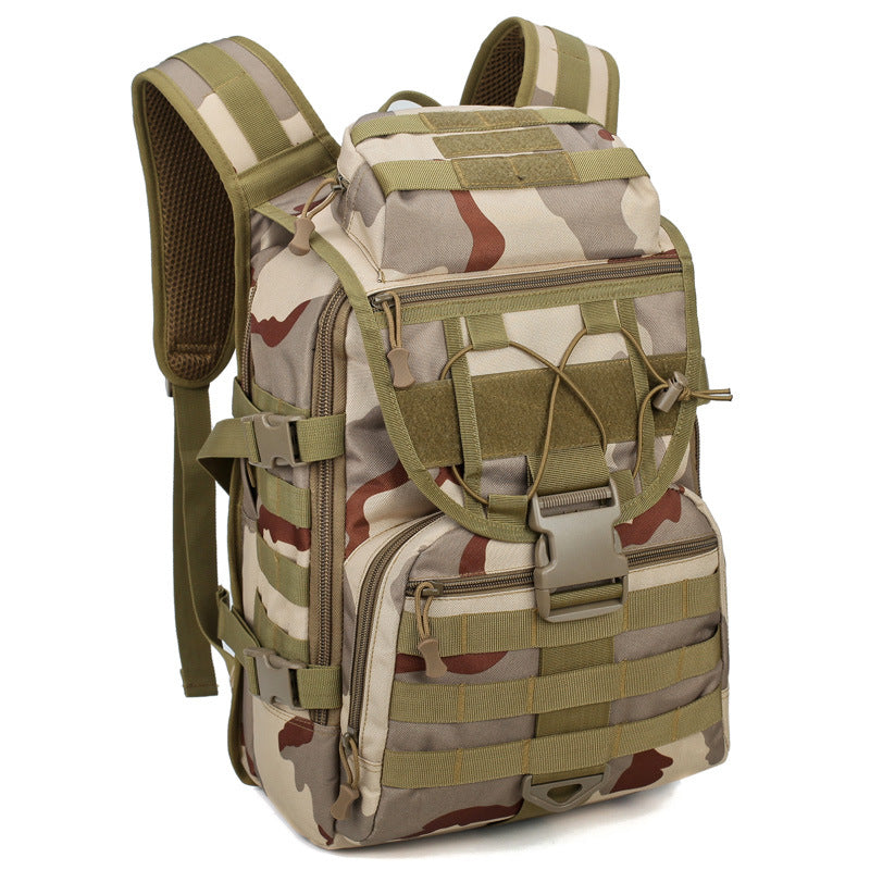 Men's Waterproof Hiking Combat Army Camouflage Large Mountaineering Backpacks