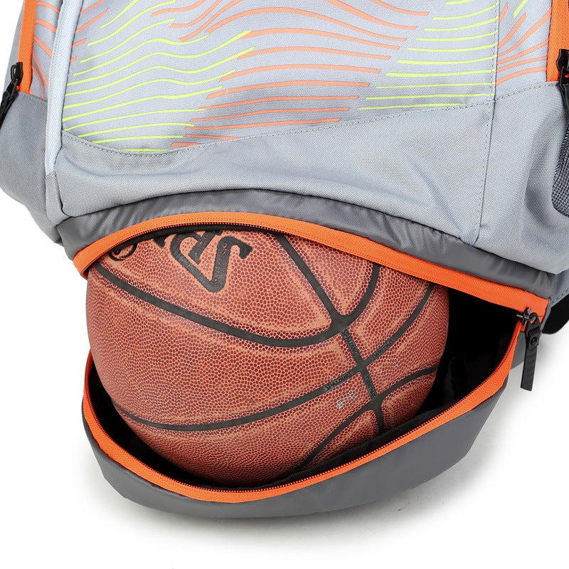 Men's Large Capacity Basketball Trendy Air Cushion Backpacks