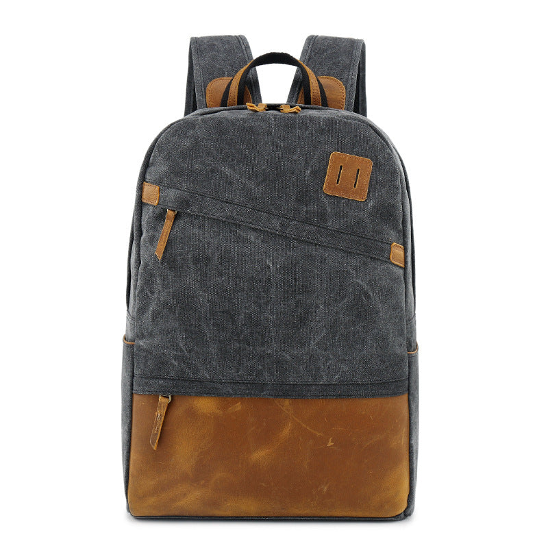 Men's S. C. Cotton Canvas Leisure Backpacks
