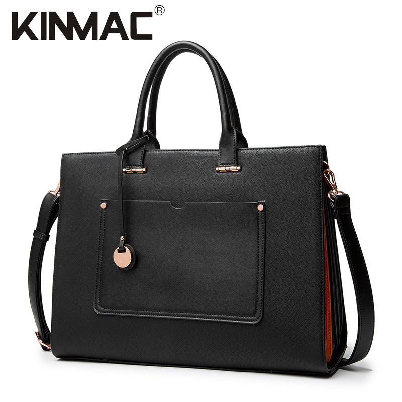 Women's Computer Fashionable Official Document File Commuter Shoulder Bags