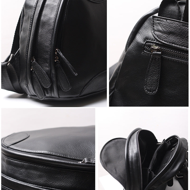 Women's Genuine Leather First Layer Cowhide Fashion Backpacks