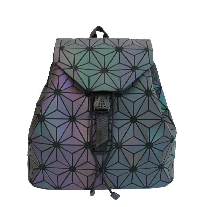 Women's Luminous Geometric Korean Style Stitching Fashion Bags