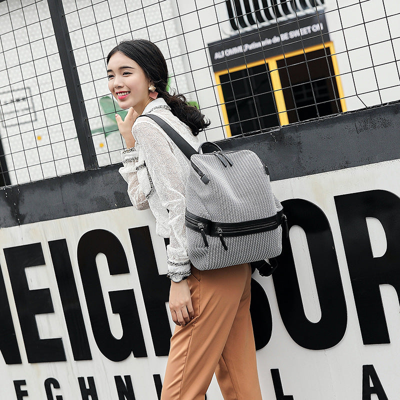 Women's Spring Korean Style Easy To Match Backpacks