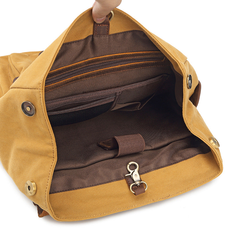 Men's Charming S. C. Cotton Canvas Backpacks