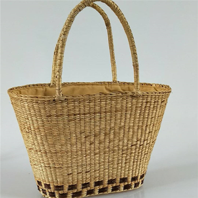 Women's Slouchy Versatile Straw Practical Beach Shoulder Bags