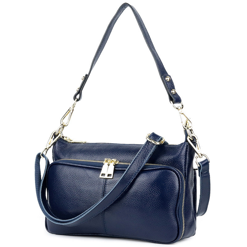 Women's Leather First Layer Cowhide Mom More Shoulder Bags