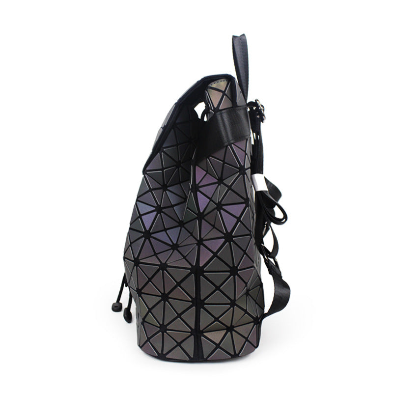 Women's Luminous Geometric Korean Style Stitching Fashion Bags