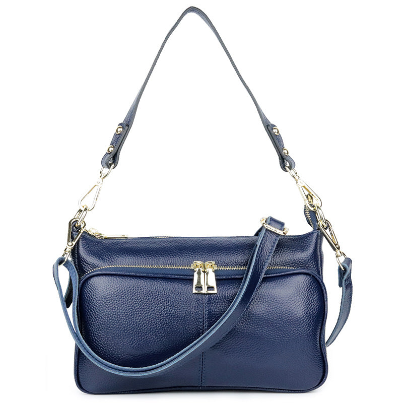 Women's Leather First Layer Cowhide Mom More Shoulder Bags