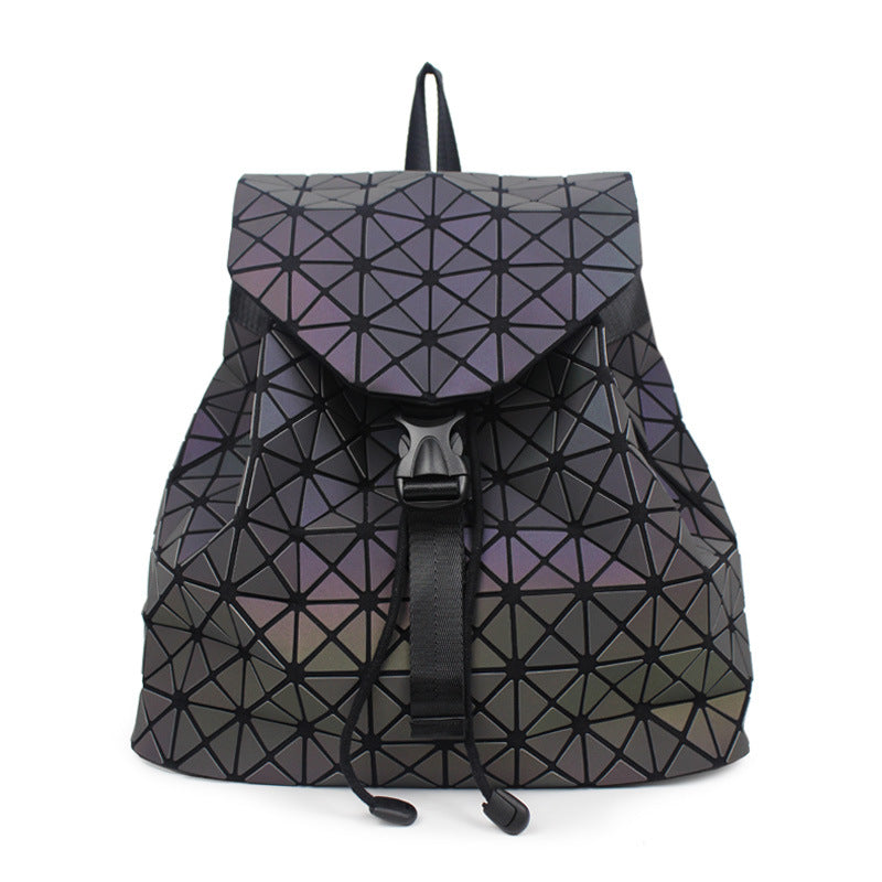 Women's Luminous Geometric Korean Style Stitching Fashion Bags