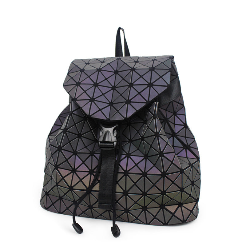 Women's Luminous Geometric Korean Style Stitching Fashion Bags