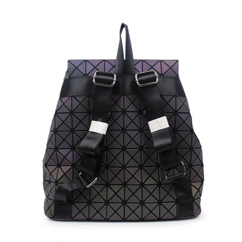 Women's Luminous Geometric Korean Style Stitching Fashion Bags