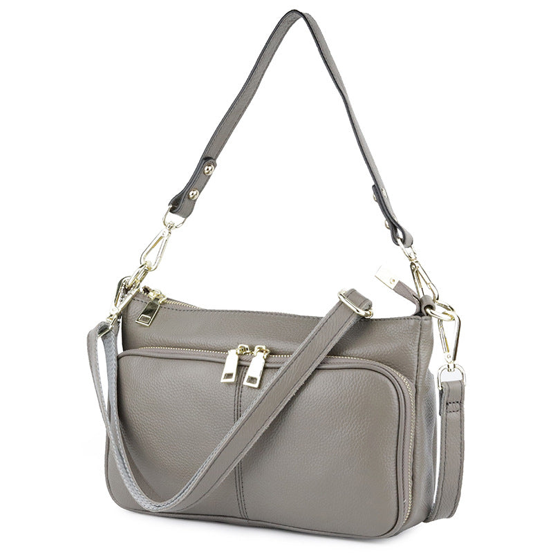 Women's Leather First Layer Cowhide Mom More Shoulder Bags