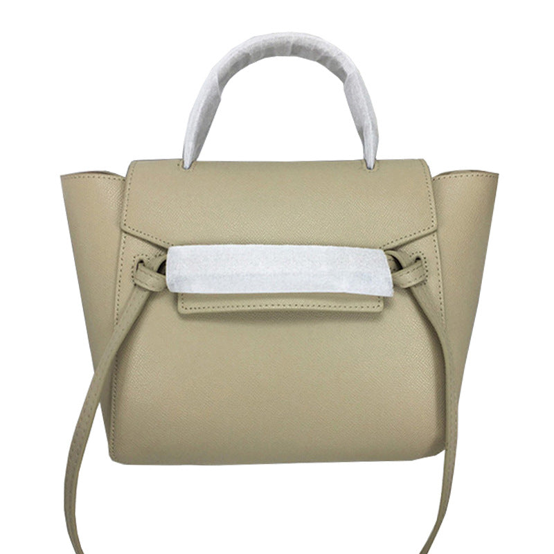 Women's Palm Print Catfish Cowhide Wings Style Shoulder Bags
