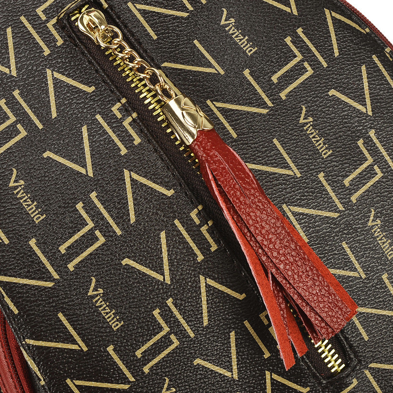 Attractive Women's Glamorous Creative Trendy Oblique Backpacks