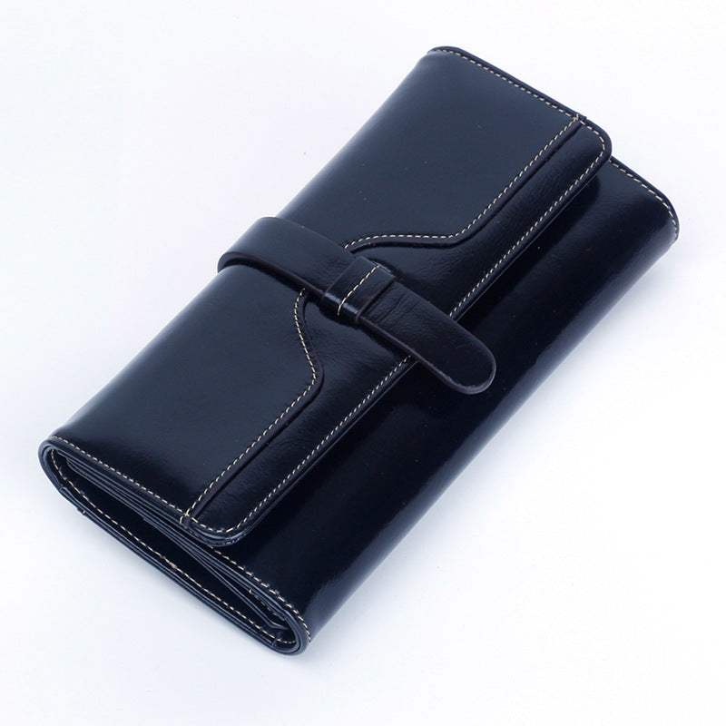 Women's & Men's & Current Genuine Leather Korean Style Ladies Wallets