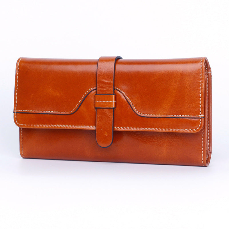 Women's & Men's & Current Genuine Leather Korean Style Ladies Wallets