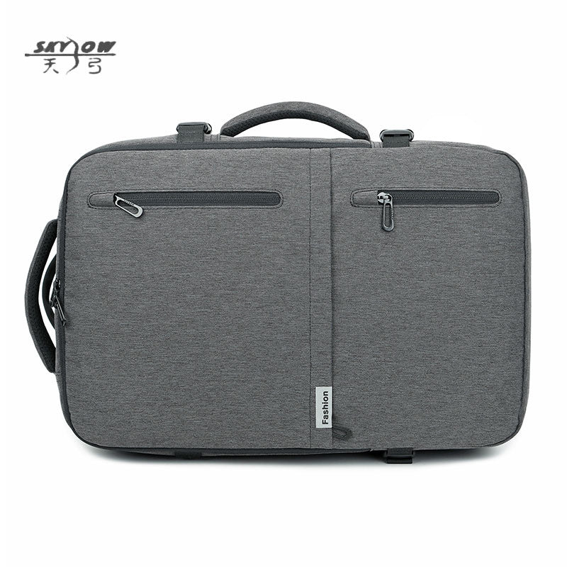 Korean Style Fashion Oxford Zipper Large Backpacks