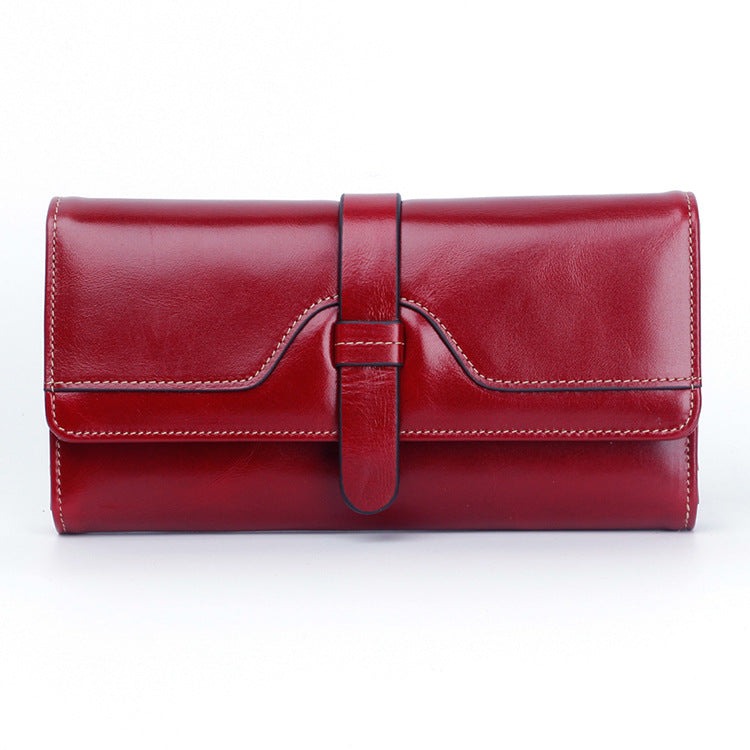 Women's & Men's & Current Genuine Leather Korean Style Ladies Wallets