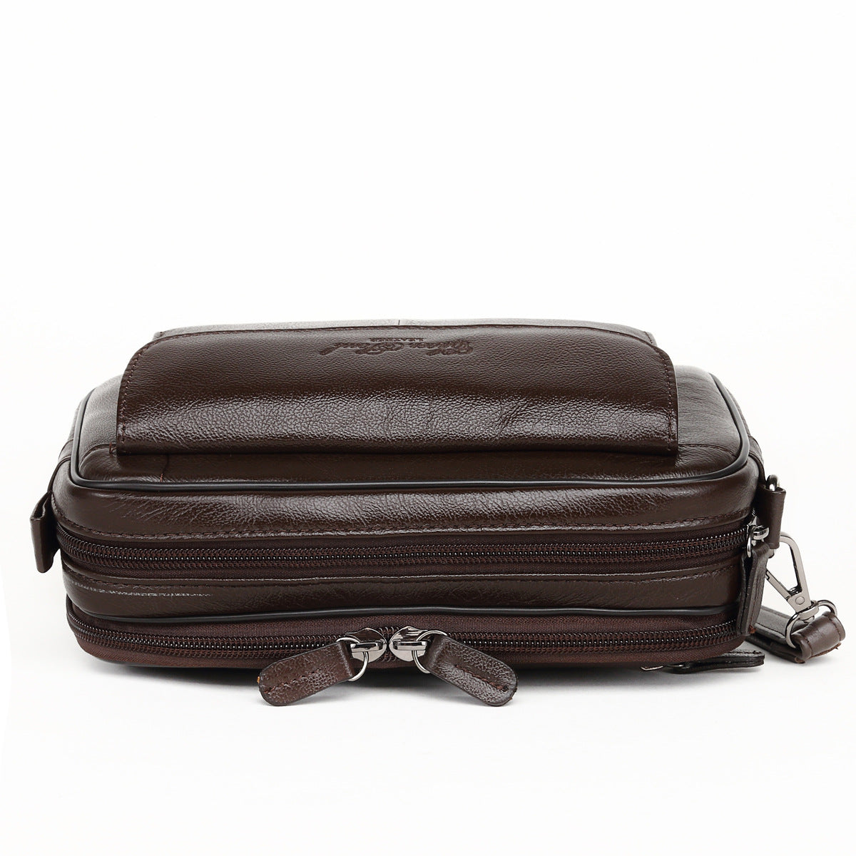 Men's Business Long Top Layer Cowhide Clutch Men's Handbags