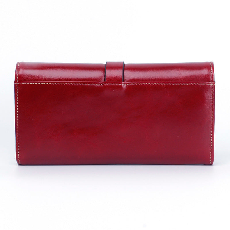 Women's & Men's & Current Genuine Leather Korean Style Ladies Wallets