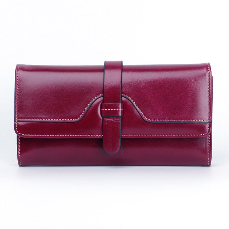 Women's & Men's & Current Genuine Leather Korean Style Ladies Wallets